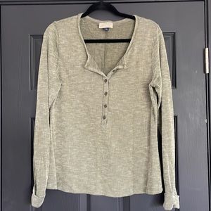 Universal Thread Ribbed Henley